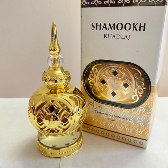 Shamookh Gold Arabian Oil Attar, Body Oil, Floral Unisex NWT
